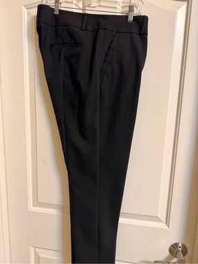 LOFT Black Curvy Skinny Women's Dress Pants